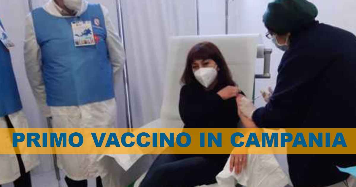V-Day: primi vaccini somministrati a Napoli e Caserta