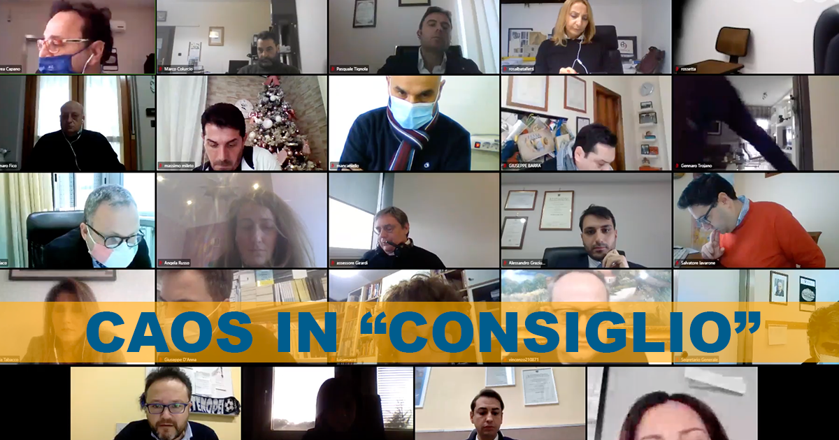 Caos a Casoria: Consiglio in videoconferenza, parte dell’opposizione chiede l’intervento del Prefetto