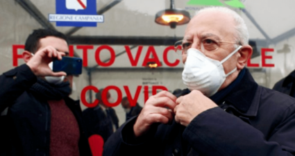 De Luca Campania Vaccini