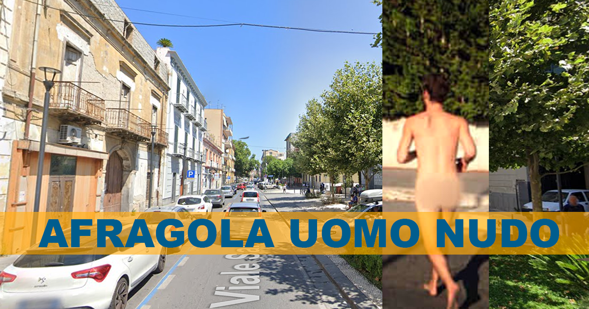 Afragola: lo sporcaccione colpisce ancora, questa volta si denuda sul viale