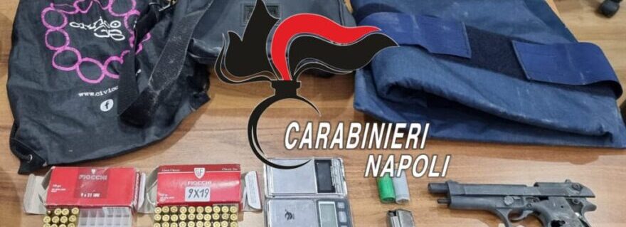 Afragola e Arzano: Controlli serrati, sequestrati armi munizioni e stupefacenti
