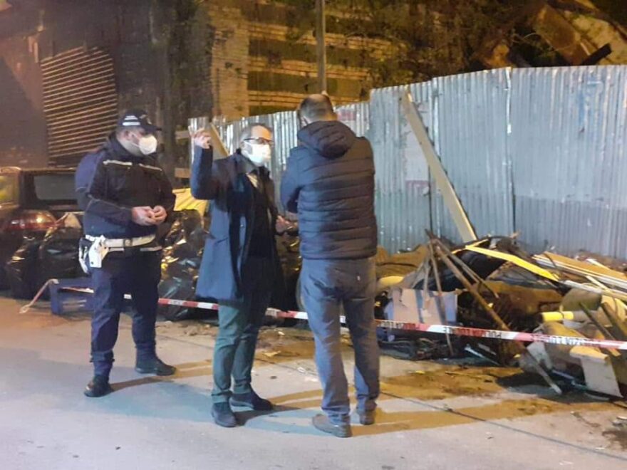 Frattamaggiore: Abbandono selvaggio di rifiuti in strada, l’ira del Sindaco