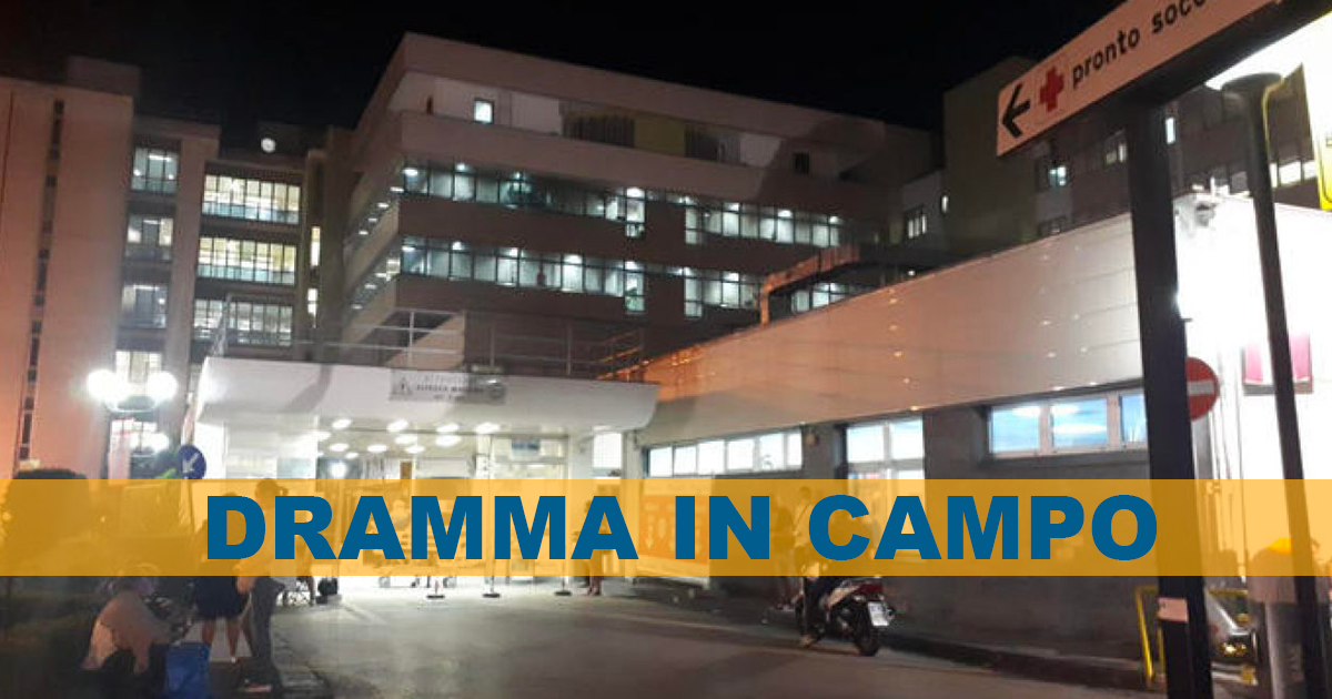 Giocatore 15enne cade durante allenamento, è in coma