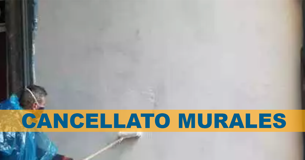Cancellato il murales dedicato a Luigi Caiafa, tensione a Forcella