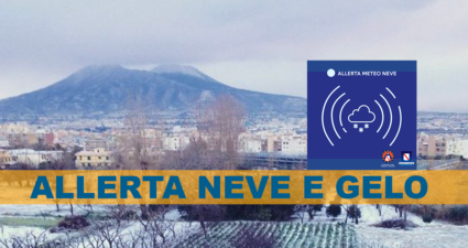 allerta neve gelo campania