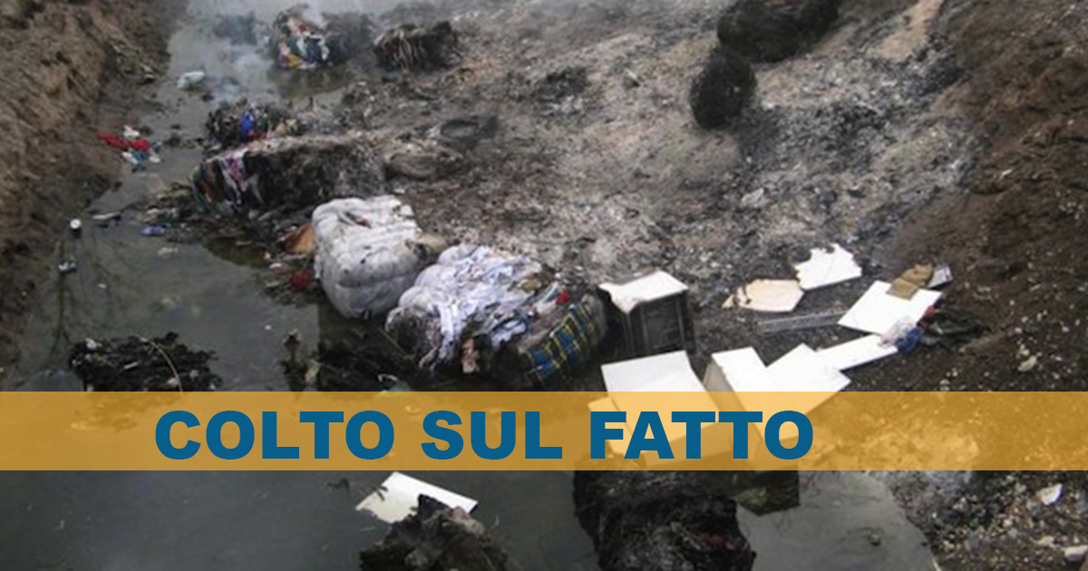 Acerra, Beccato mentre sversava rifiuti nell’area dei Regi Lagni