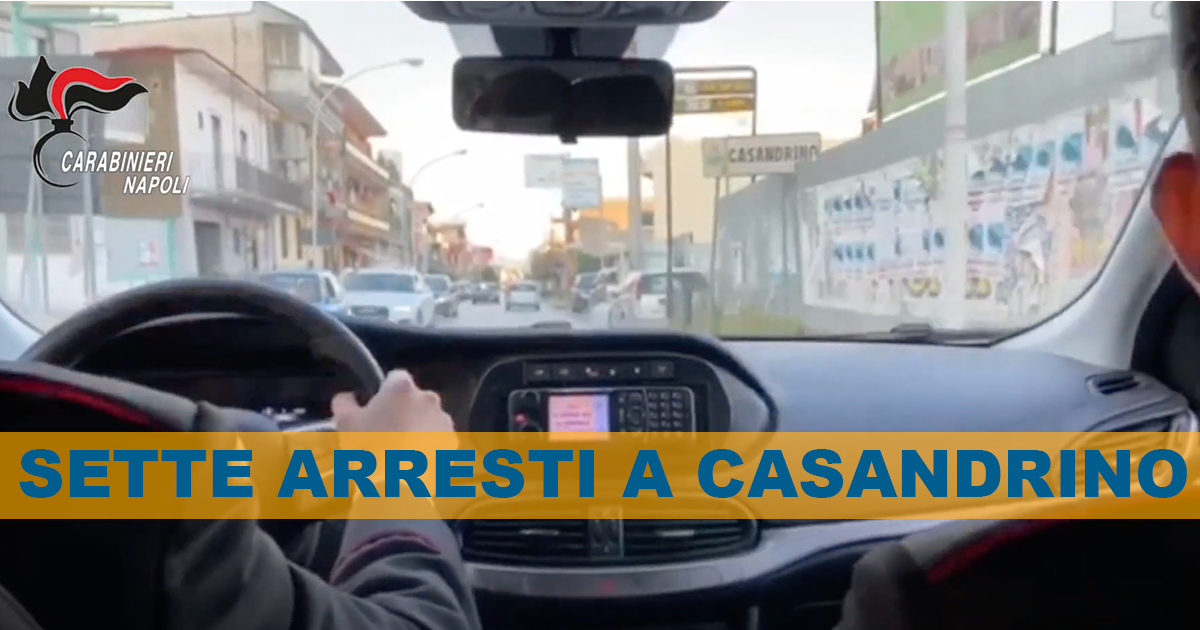 Svolta sul furto all’Eurobet di Casandrino: Sette arresti