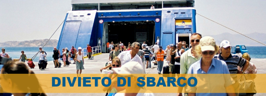 Divieto Sbarco Capri Ischia Procida