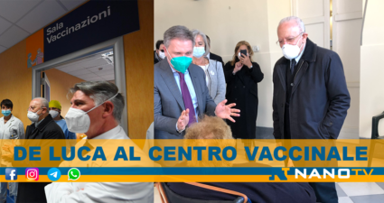 De Luca Centro Vaccinale Bacoli