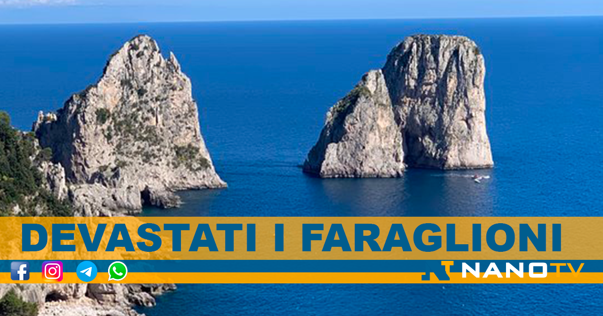 Faraglioni devastati dai cercatori di datteri: 19 arresti