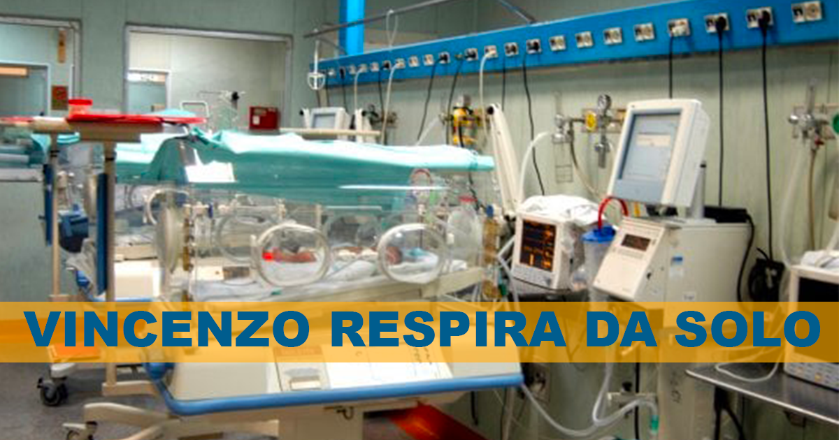 Neonato ustionato alla nascita ricoverato al Santobono è stato estubato