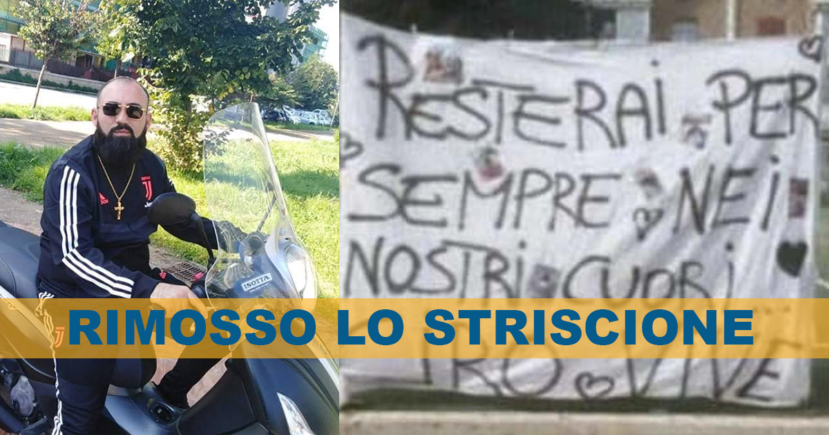 Sant’Antimo: La commissione ha disposto la rimozione degli striscioni per Ciro Chirollo