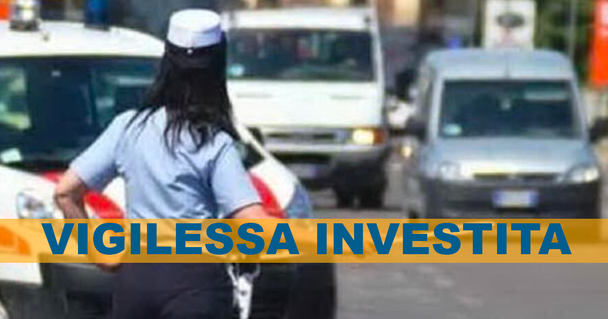 Vigilessa investita per aver multato un veicolo in divieto di sosta