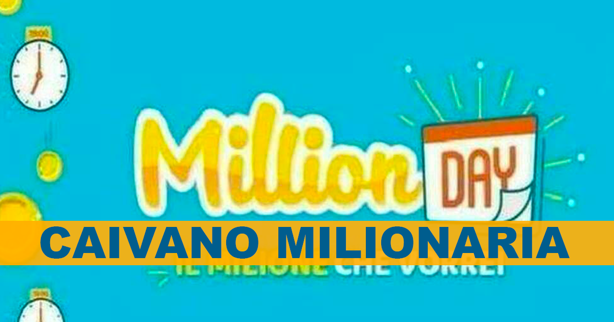 Caivano: Vinto un milione di euro con il Million Day