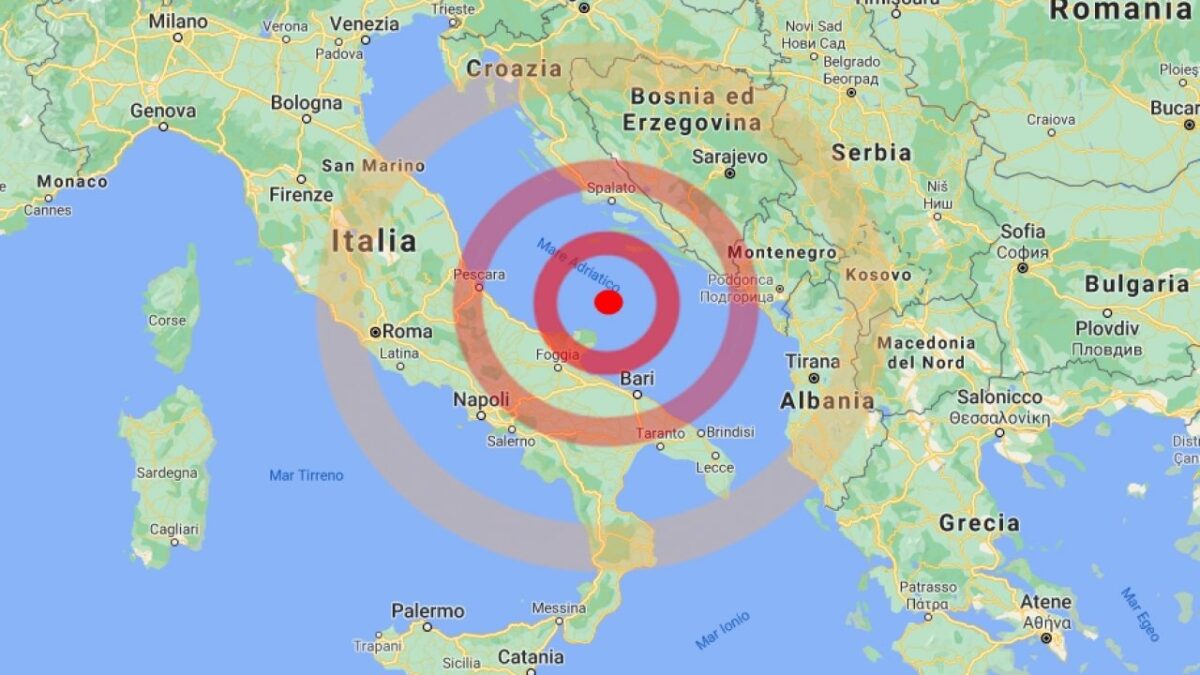 Ingv: Possibili altri terremoti nell’Adriatico, il rischio maggiore è un maremoto