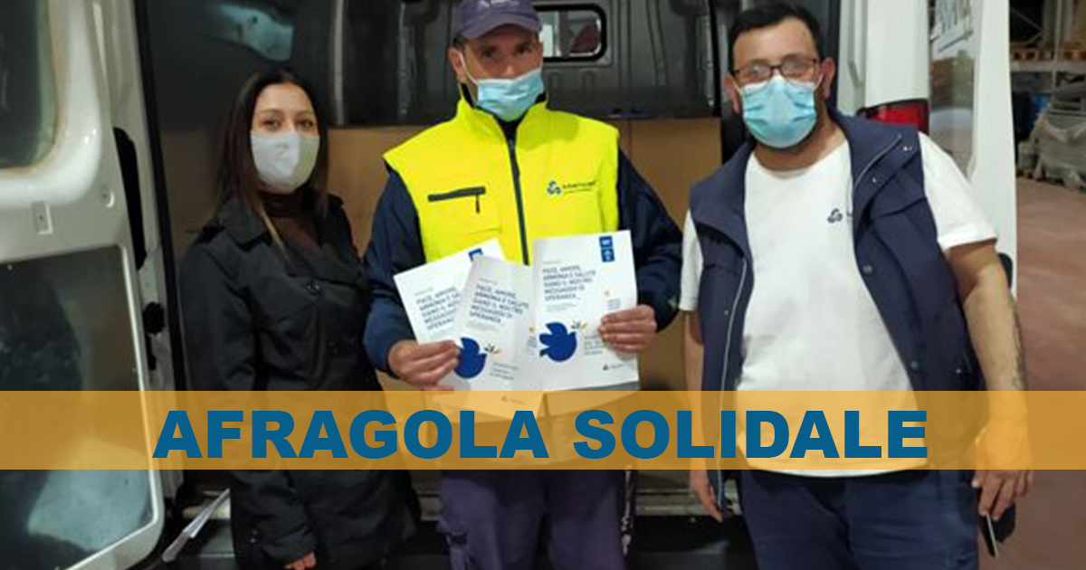 Solidarietà ad Afragola: Colombe e uova alle famiglie bisognose