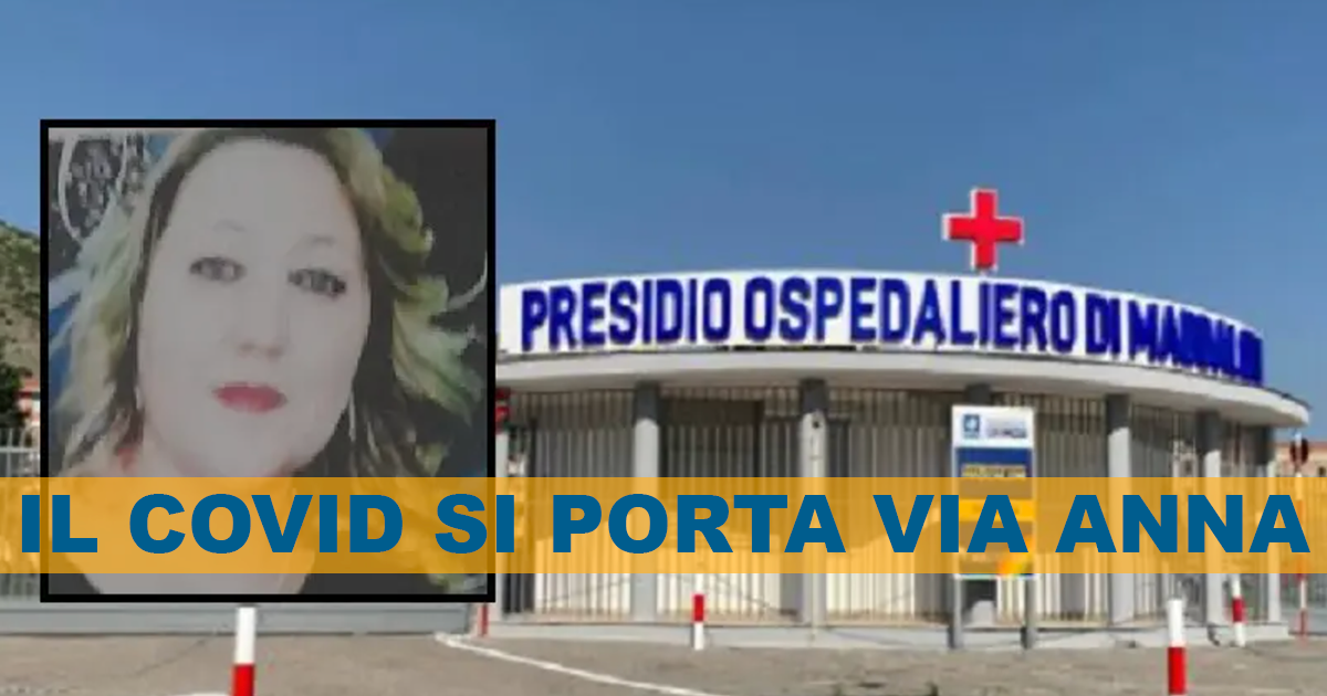 Tragedia a Sant’Arpino, il Covid si porta via Anna, 44 anni