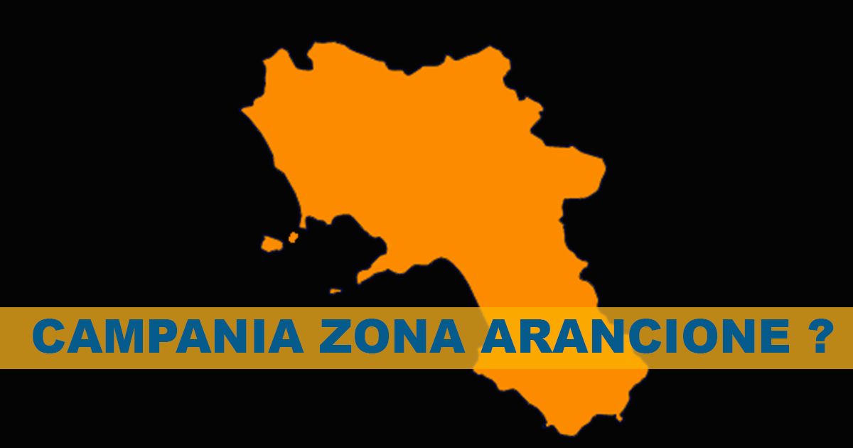La Campania prossima alla zona Arancione, ma sullo sfondo c’è ancora il rosso