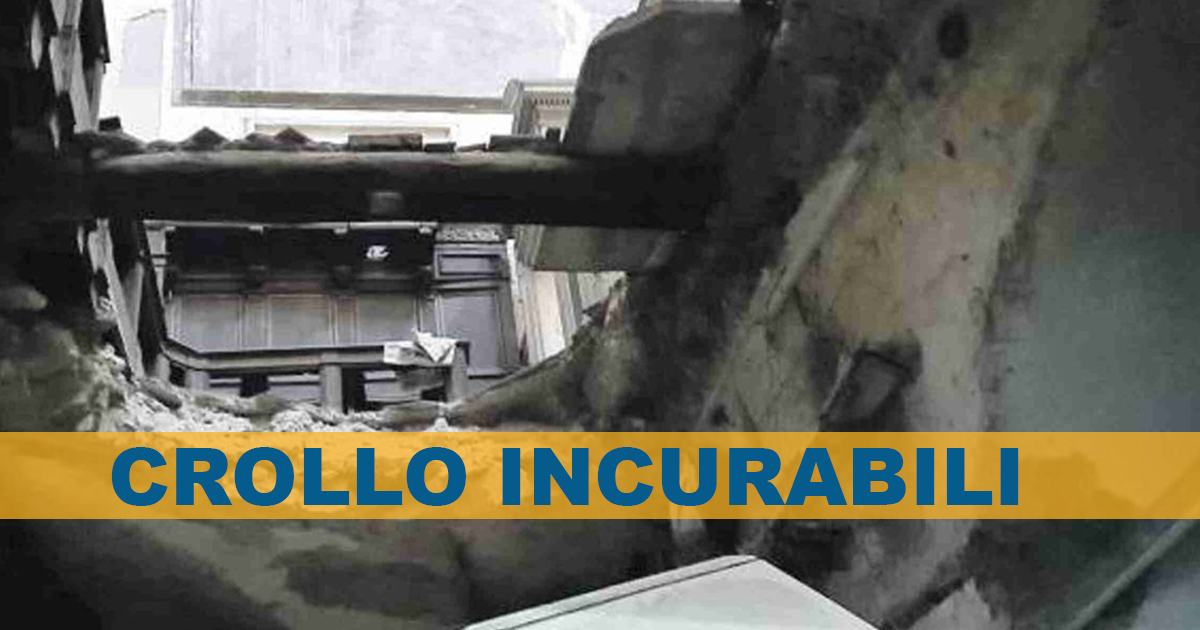 Svolta alle indagini sul crollo nella chiesa degli Incurabili: probabilmente causato da abuso edilizio
