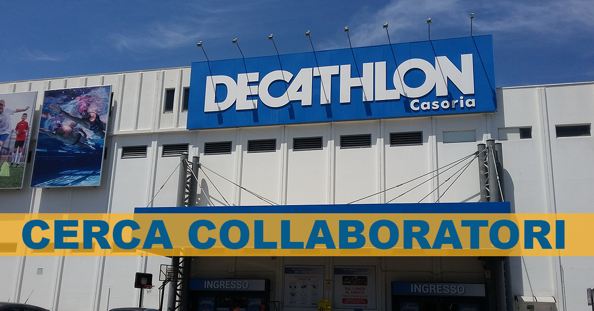 Decathlon cerca addetti alle vendite, anche per gli store di Casoria e Giugliano