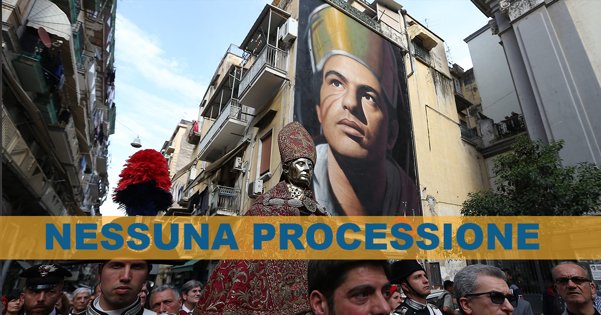 San Gennaro: sabato niente processione, celebrazione nel Duomo