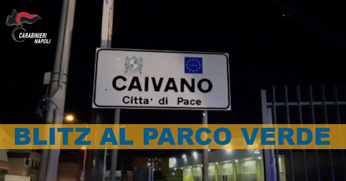 Caivano: tredici arresto per spaccio al Parco Verde