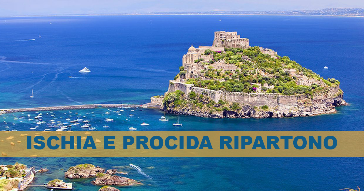 Ischia e Procida covid free, boom di turisti nel weekend
