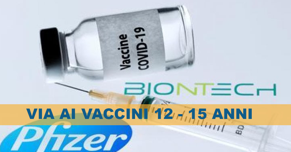 Vaccino Pfizer a fascia 12-15 anni: ok Ema il 28 maggio