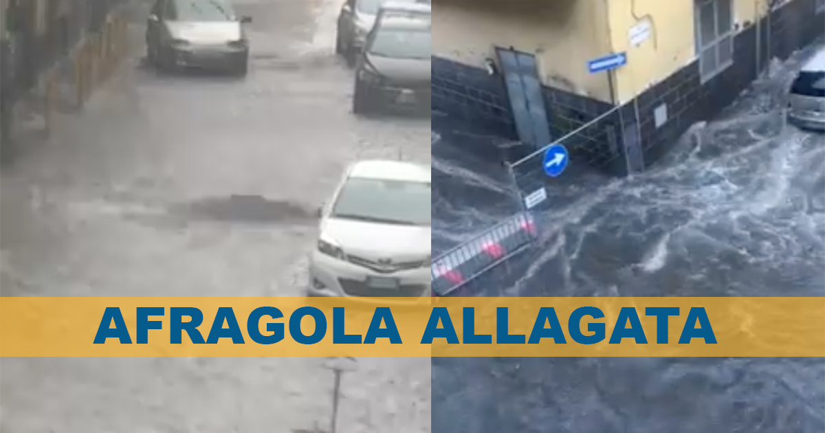 Afragola: saltano le fogne, allagata via Roma