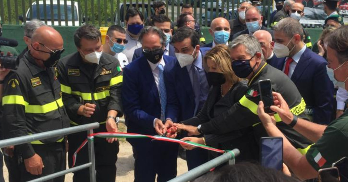 Giugliano: Inaugurazione del nuovo distaccamento dei Vigili del Fuoco