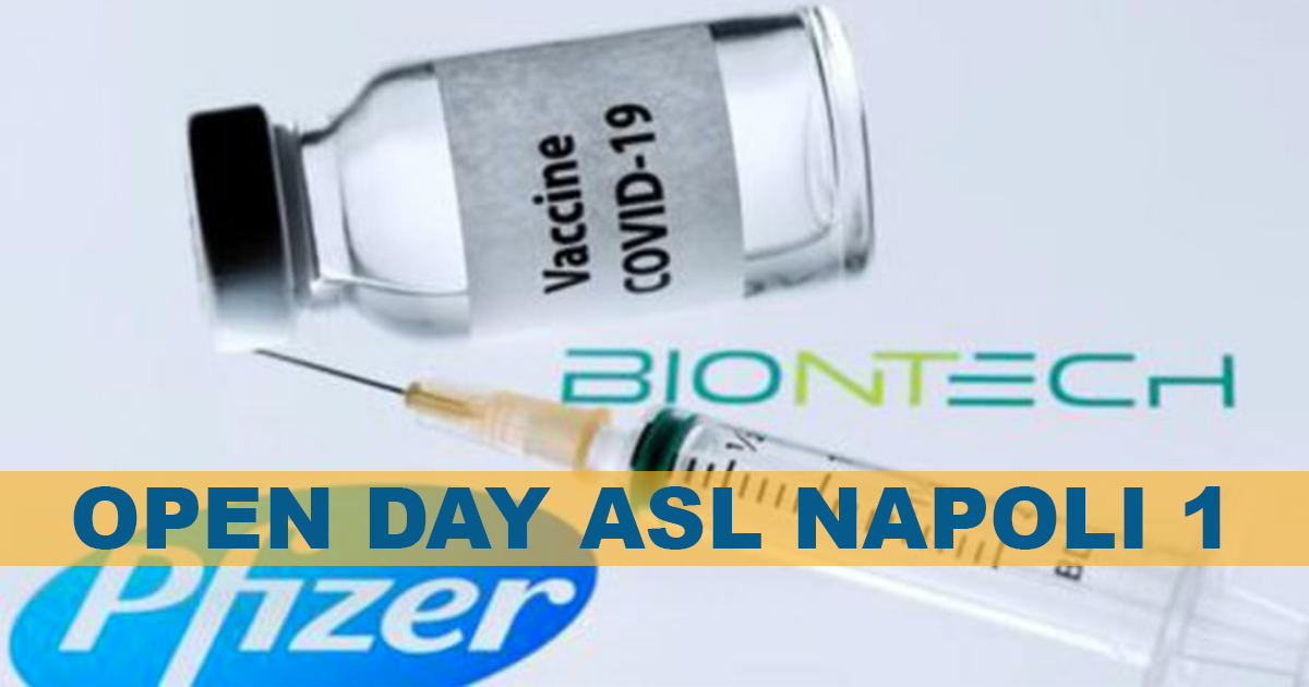 Open Day Pfizer a Napoli da domani a domenica
