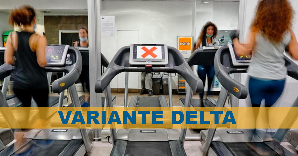 Variante Delta, focolaio in provincia di Napoli partito da una palestra