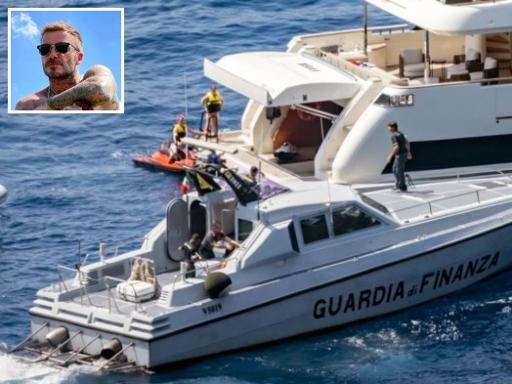 Amalfi: David Beckham controllato dalla Finanza, ecco il motivo