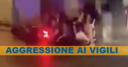 Aggressione Polizia Locale Napoli