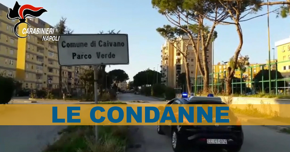 Caivano: Processo di primo grado alla mala del Parco Verde, raffica di condanne