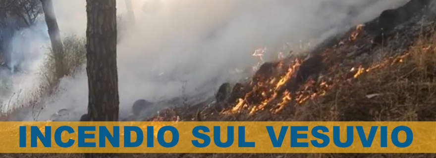 Incendio Vesuvio Torre del Greco
