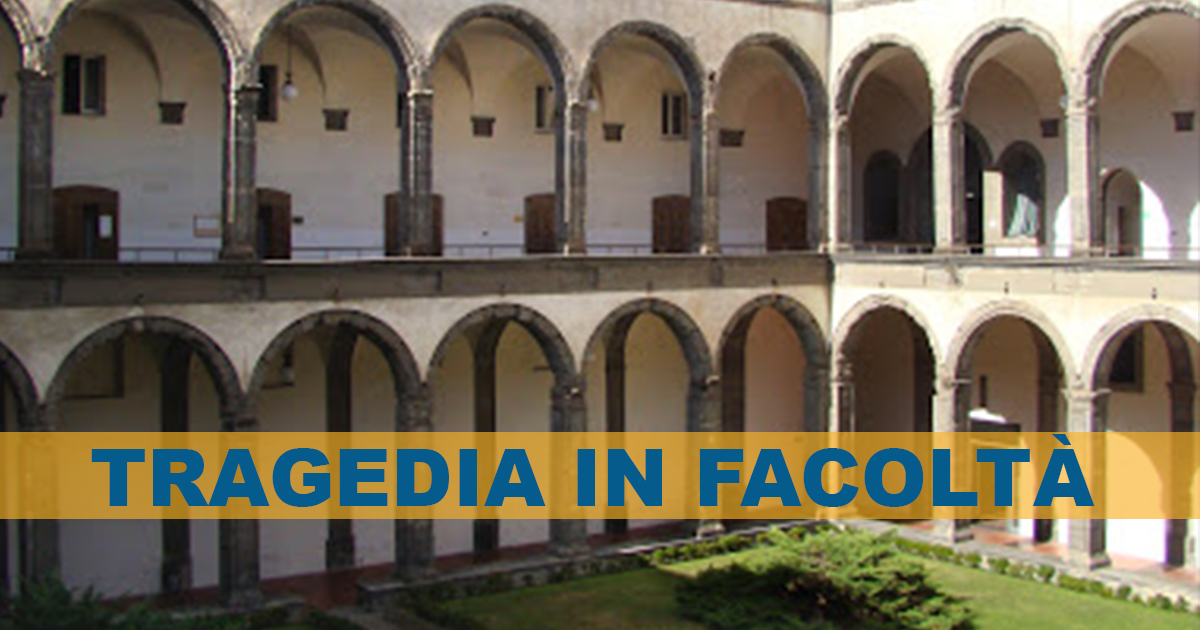 Tragedia in facoltà: ragazzo si lancia nel vuoto a Porta di Massa