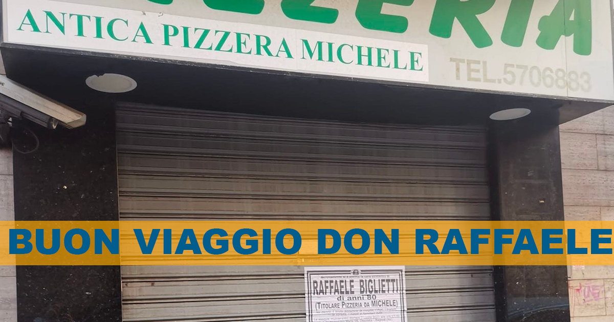 È morto Don Raffaele Biglietti, titolare della Pizzeria “da Michele” a Napoli