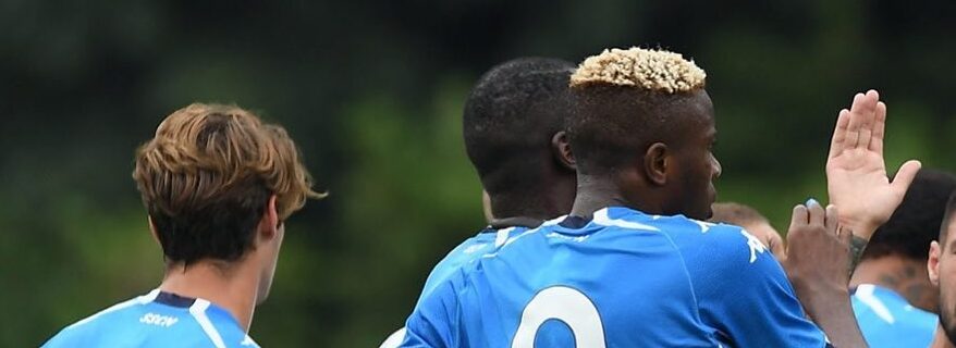 Napoli-Pro Vercelli: 1-0. Decide Osimhen