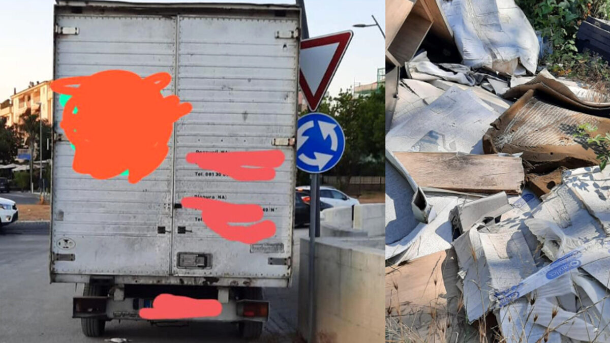 Da Sant’Antimo ad Aversa per sversare rifiuti, beccato il titolare di un’azienda