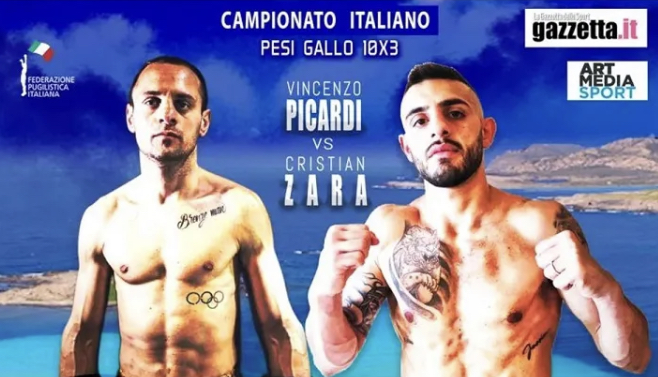 Il titolo italiano pesi Gallo resta a Napoli, anzi a Casoria: super Picardi in Sardegna