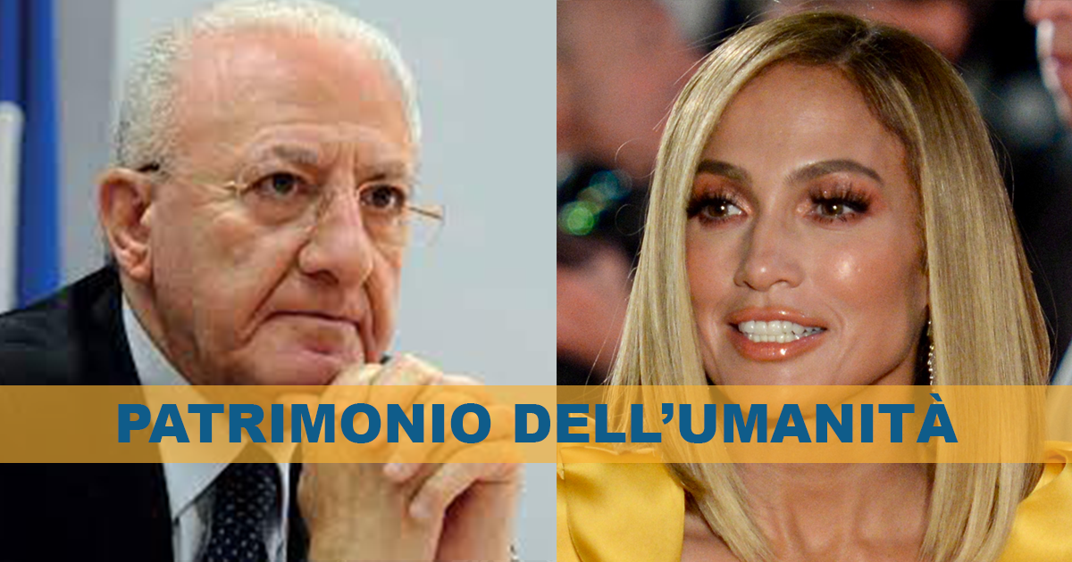 Vincenzo De Luca alla presentazione de ‘Il canto delle sirene’: “Jennifer Lopez patrimonio dell’umanità”