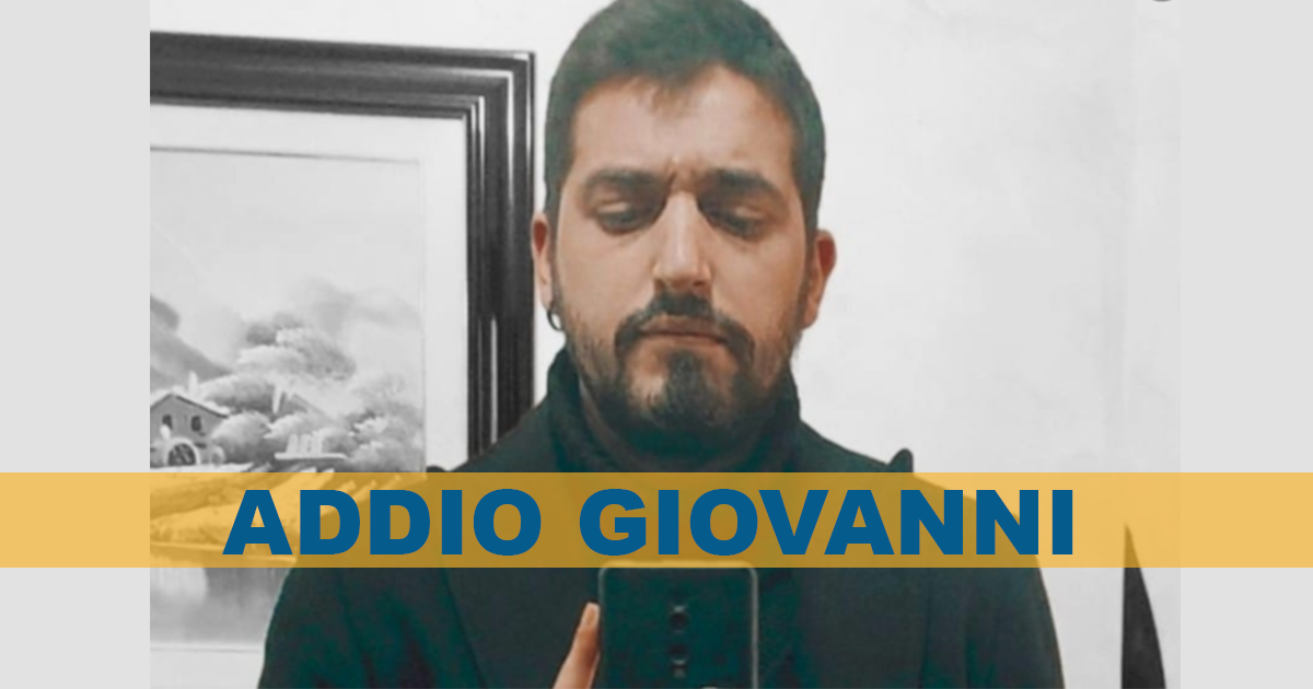 Giugliano piange Giovanni: Il 29enne è stato colto da un malore mentre era a lavoro