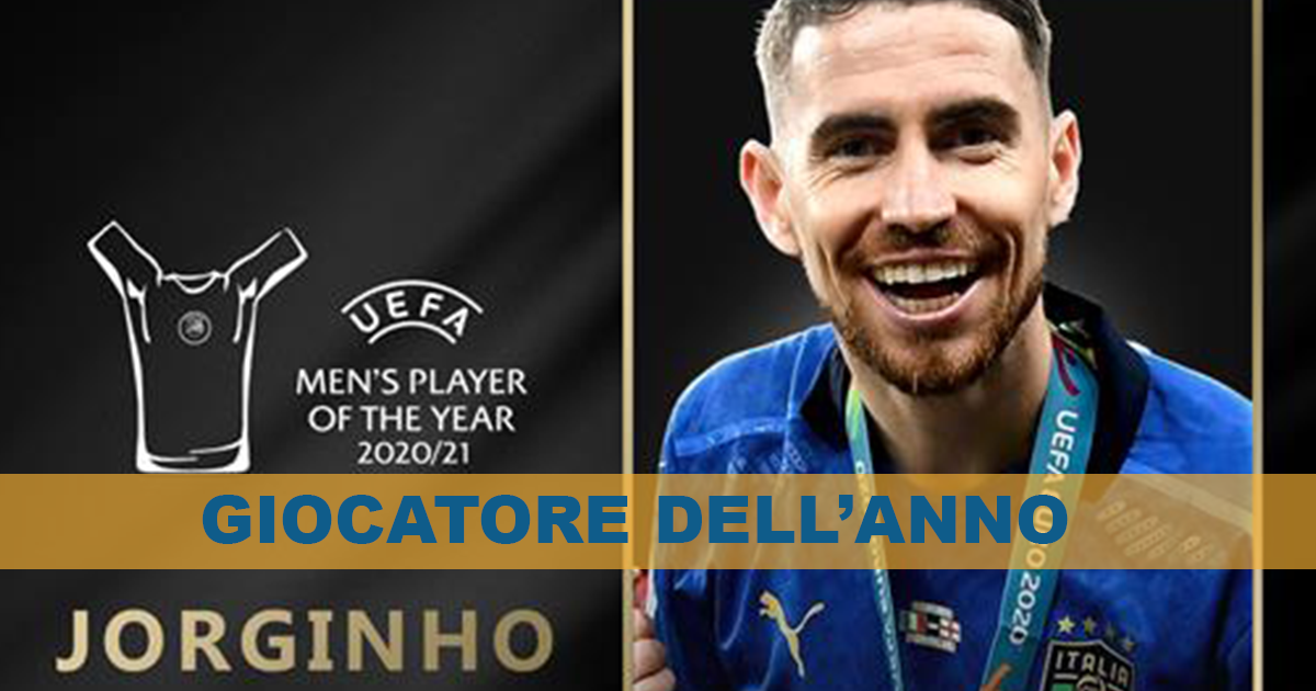 Calcio, UEFA: Jorginho miglior giocatore stagione 2020/21