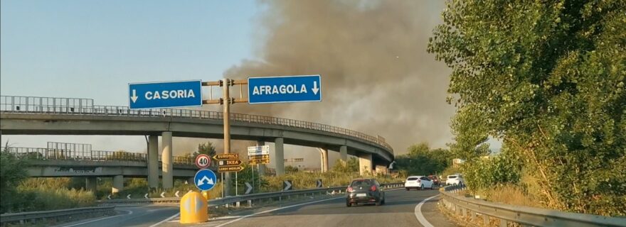 Incendio Cantariello Afragola Casoria