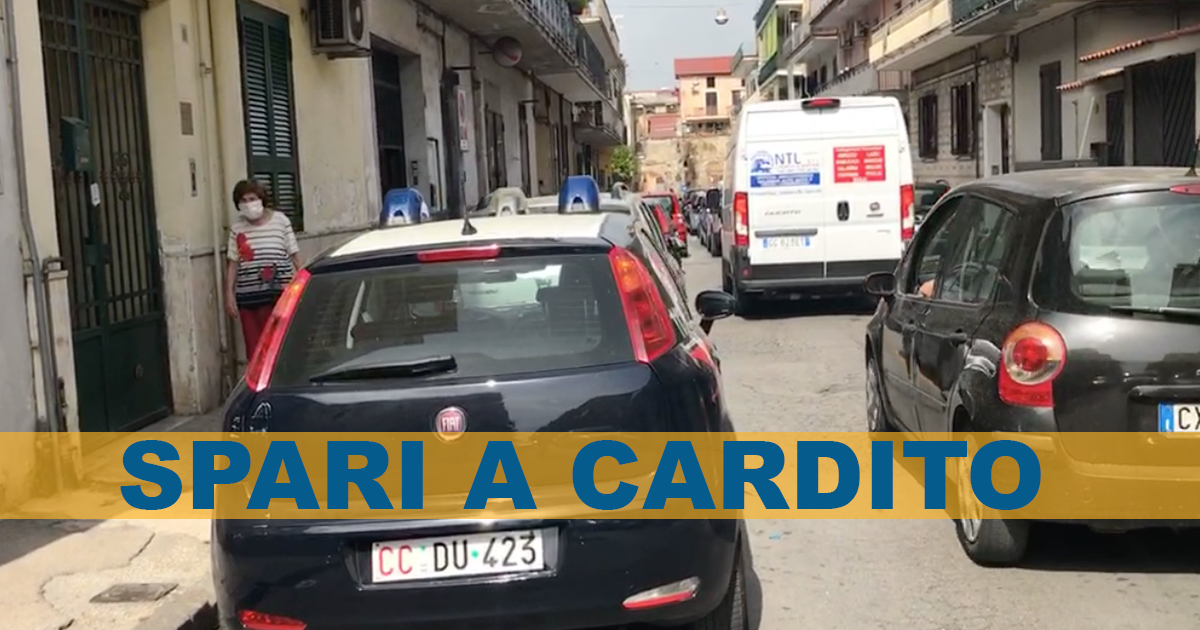 Cardito: colpi d’arma da fuoco in via Turati
