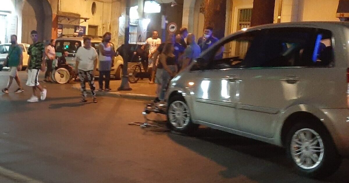 Cardito: anziano in bicicletta investito