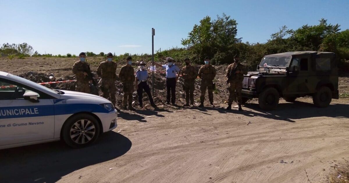 Grumo Nevano: operazione Terra dei Fuochi