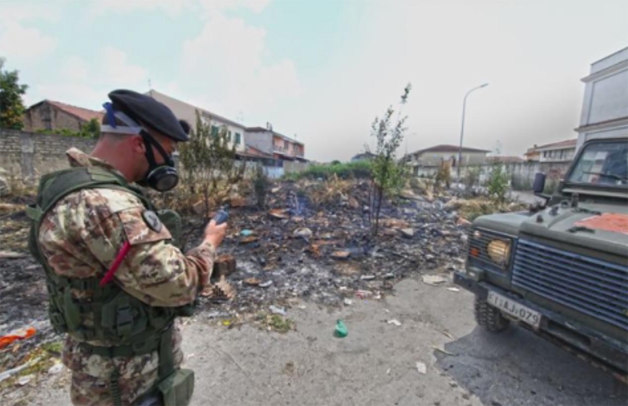 Terra dei fuochi: Operazione “Strade Sicure”, blitz dell’Esercito in 6 comuni del Casertano