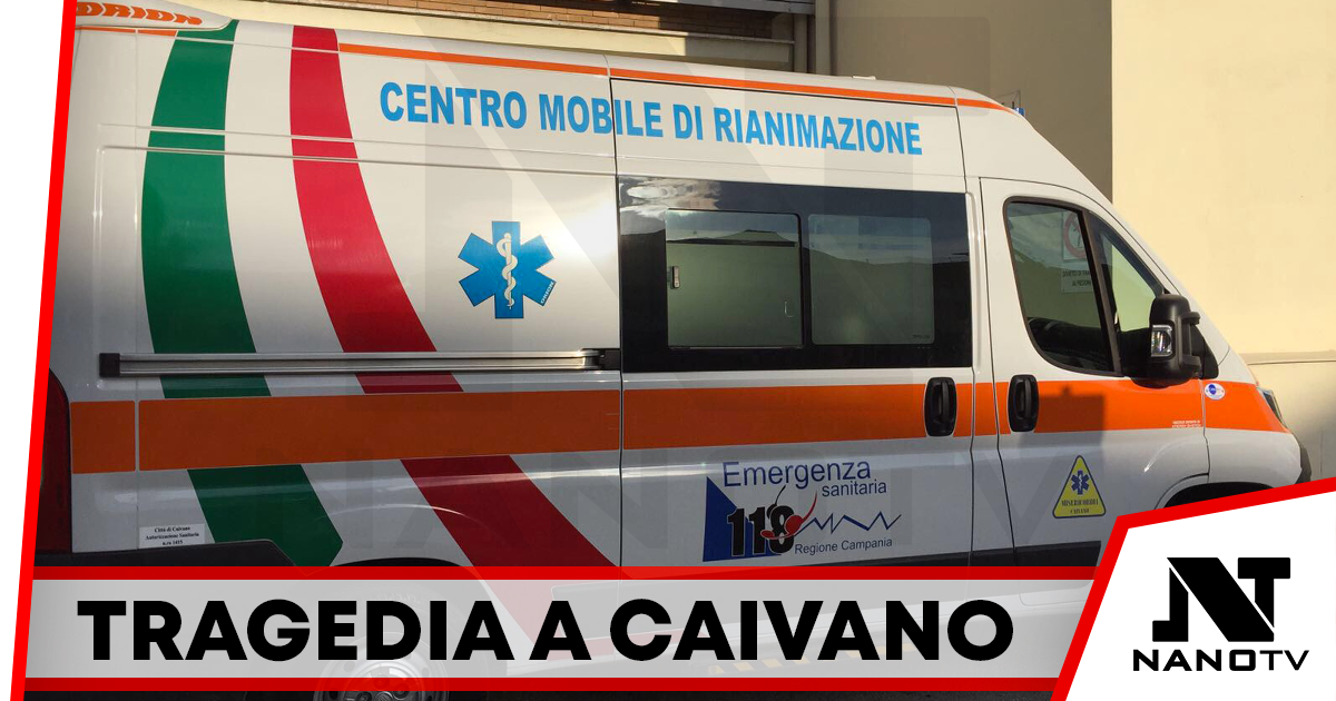Caivano: tragedia in via borgonuovo, morto noto artigiano